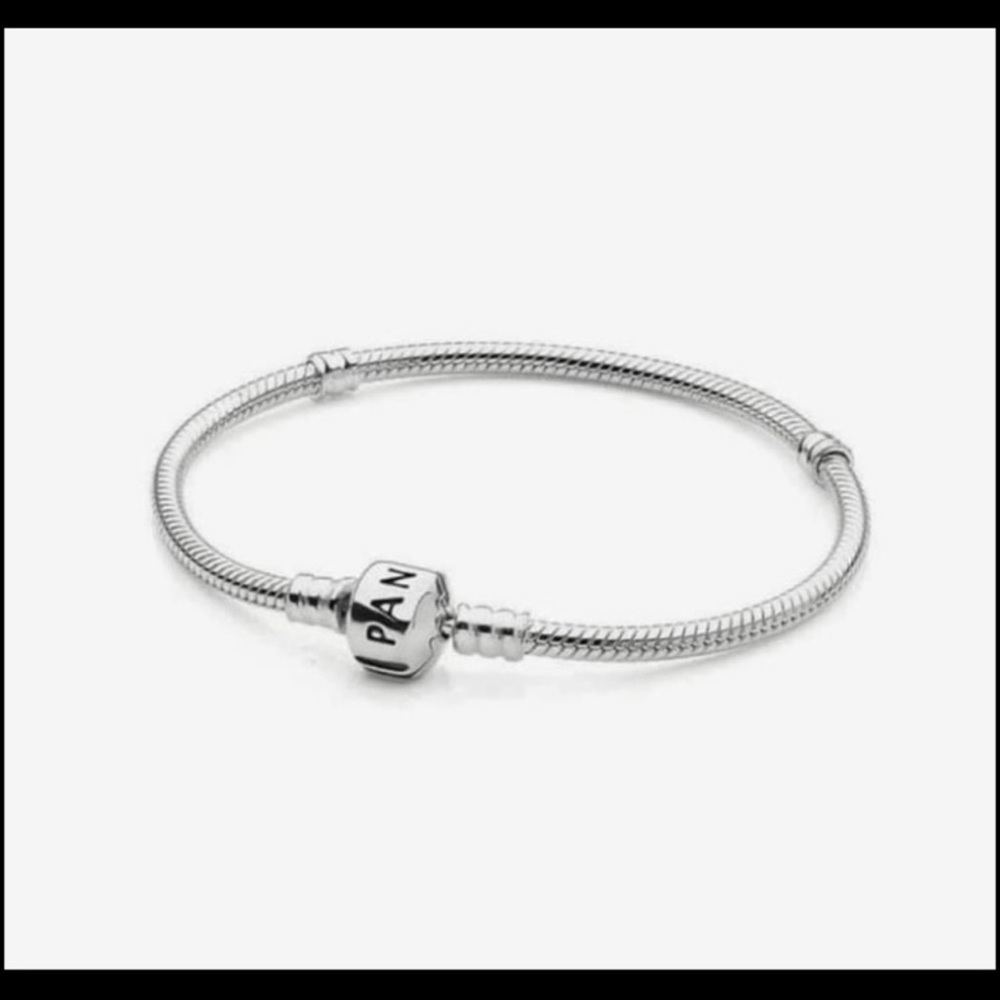 Pandora Moments Barrel Clasp Snake Chain Bracelet
Sterling silver - Picture 4 of 8